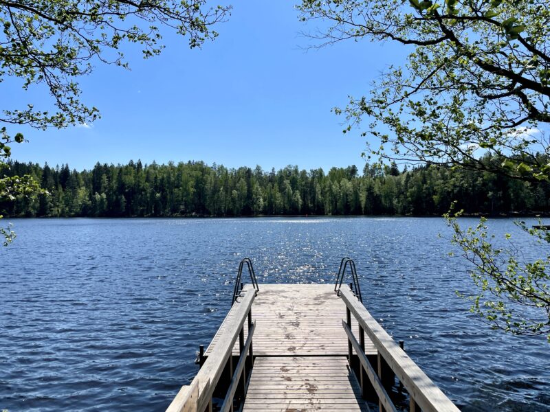 Kuusijärvi Saunaの湖