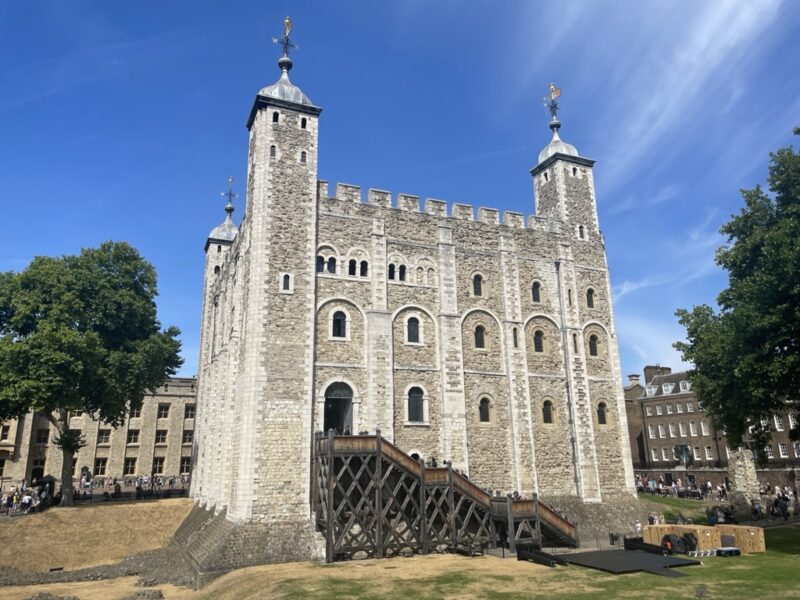 ロンドン塔のホワイトタワーの写真