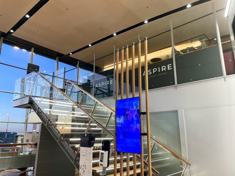 ヘルシンキ国際空港のAspire Lounge