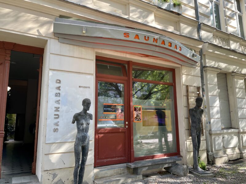 Saunabad Berlin（サウナバッド）の入り口